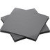 Duni Bio-Dunisoft-Servietten granite grey 20 x 20 cm 180 Stck