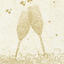Duni Zelltuchservietten Celebrate White 24 x 24 cm 50 Stck
