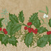 Duni Zelltuchservietten Snowy Berries 24 x 24 cm 50 Stck
