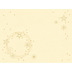 Duni Dunicel-Tischsets Star Shine cream 30 x 40 cm 100 Stck