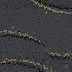Duni Dunisoft-Servietten Golden Stardust black 40 x 40 cm 1/4 Falz 60 Stck
