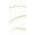 Duni Dunisoft-Servietten Golden Stardust white 40 x 40 cm 1/8 Falz 60 Stck