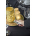 Duni Kerzenhalter aus Metall für Maxi-Teelichter oder LED Bliss gold 200 x 120 mm 1 Stück