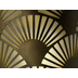  Duni Kerzenhalter Metall Peacock gold 140 x 75 mm