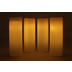  Duni 4er LED-Set Stumpenkerze inkl. Fernbedienung und 4er Ladestation, warmwei