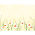 Duni Papier-Tischsets Daffodil Joy 30 x 40 cm 250 Stck