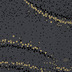 Duni Zelltuchservietten Golden Stardust black 33 x 33 cm 3-lagig 1/4 Falz 250 Stck