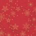 Duni Zelltuchservietten Star Shine red 40 x 40 cm 3-lagig 1/4 Falz 250 Stck