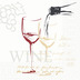 Duni Zelltuchservietten Wine Time 24 x 24 cm 3-lagig 1/4 Falz 250 Stck