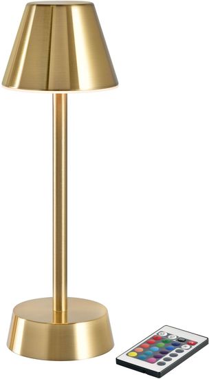 Duni LED-Lampe Zelda, brass