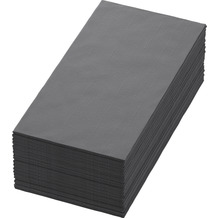 Duni Bio-Dunisoft-Servietten granite grey 40 x 40 cm 1/ 8 Buchfalz 60 Stück