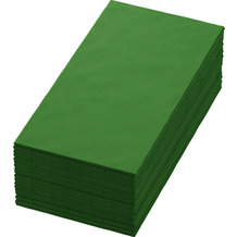Duni Bio-Dunisoft-Servietten leaf green 40 x 40 cm 1/ 8 Buchfalz 60 Stück