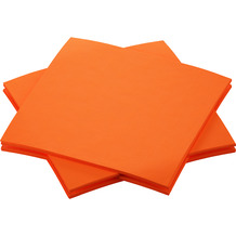 Duni Bio-Dunisoft-Servietten Sun Orange 20 x 20 cm 180 Stück