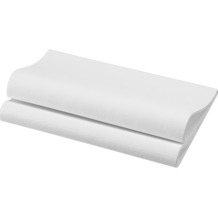 Duni Bio-Dunisoft-Servietten weiß 40 x 40 cm 1/ 4 Falz 60 Stück