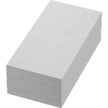 Duni Bio-Dunisoft-Servietten weiß 40 x 40 cm 1/ 8 Buchfalz 60 Stück