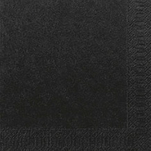 Duni Servietten Tissue schwarz 40 x 40 cm 50er