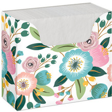 Duni Serviettenbox Tissue Blossoms 33 x 33 cm 75er