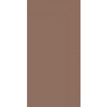 Duni Zelltuch-Servietten Uni chestnut 40x40 cm 3lagig, 1/ 8 BF 250 St.