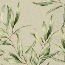 Duni Zelltuchservietten Foliage 33 x 33 cm 250 Stück