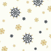 Duni Zelltuchservietten Snowflake Necklace White 40 x 40 cm 3-lagig 1/ 4 Falz 250 Stück