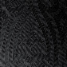 Duni Elegance-Servietten Lily schwarz, 40 x 40 cm, 40 Stück