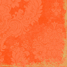 Duni Klassikservietten Royal Sun Orange 40 x 40 cm 4-lagig, geprägt 1/ 4 Falz 50 Stück