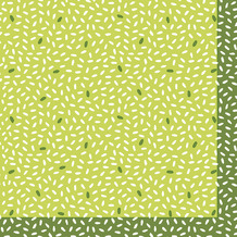 Duni Servietten Tissue Rice Green 24 x 24 cm 20 Stück