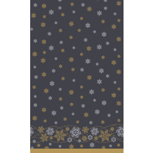 Duni Tischdecken Dunicel® Snow Glitter Black 138 x 220 cm 1er
