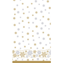Duni Tischdecken Dunicel® Snow Glitter White 118 x 180 cm 1er