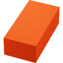 Duni Zelltuchservietten Sun Orange 40 x 40 cm 3-lagig 1/ 8 Buchfalz 250 Stück