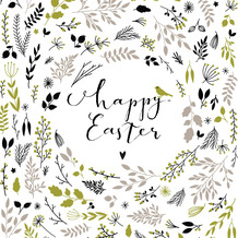 Paper+Design Servietten Tissue Happy Easter green 33 x 33 cm 20 Stück