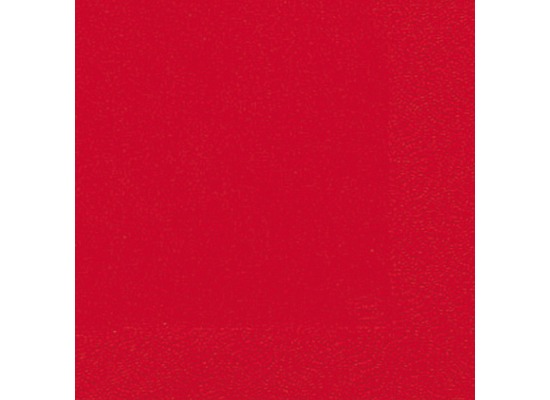 Duni Servietten rot, 3lagig Tissue Uni rot, 33 x 33 cm, 20 Stück