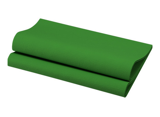 Duni Bio-Dunisoft-Servietten leaf green 40 x 40 cm 1/4 Falz 60 Stück