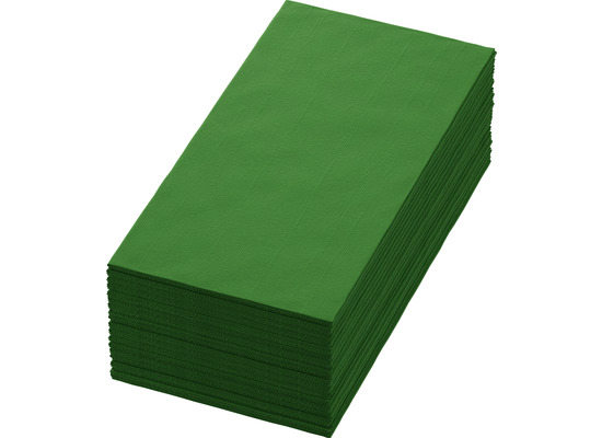 Duni Bio-Dunisoft-Servietten leaf green 40 x 40 cm 1/8 Buchfalz 60 Stück