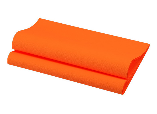 Duni Bio-Dunisoft-Servietten sun orange 40 x 40 cm 1/4 Falz 60 Stück