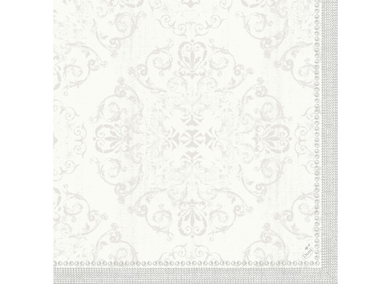 Duni Dunilin-Servietten Opulent White 40 x 40 cm 1/4 Falz 45 Stück