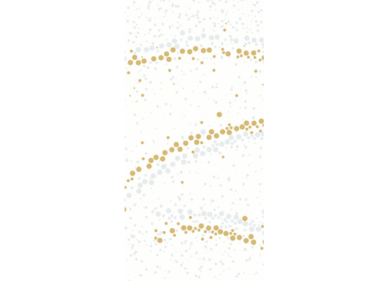 Duni Dunisoft-Servietten Golden Stardust white 40 x 40 cm 1/8 Falz 60 Stück