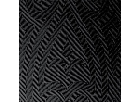 Duni Elegance-Servietten Lily schwarz, 40 x 40 cm, 40 Stück